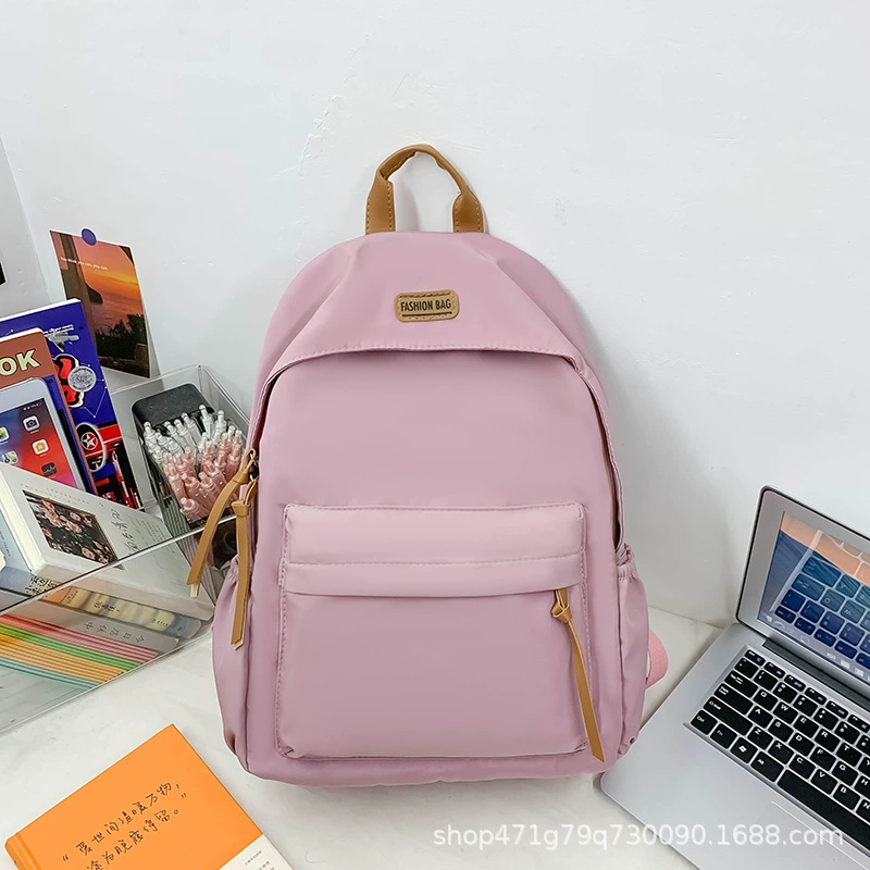 Backpack Universal, Japanese-inspired Korean school style for secondary school, lightweight 0.28 kg