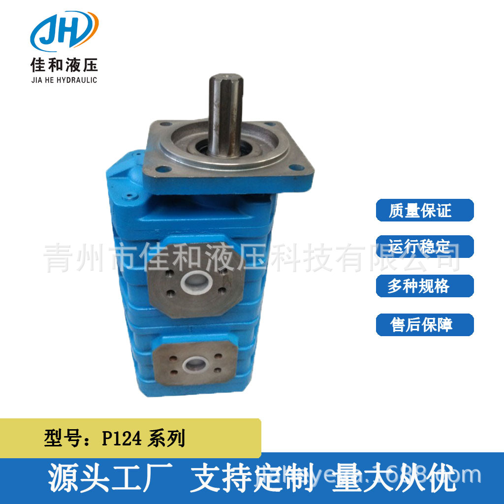 打桩机双联齿轮泵 CBGJ2040/2040齿轮泵 青州齿轮油泵批发