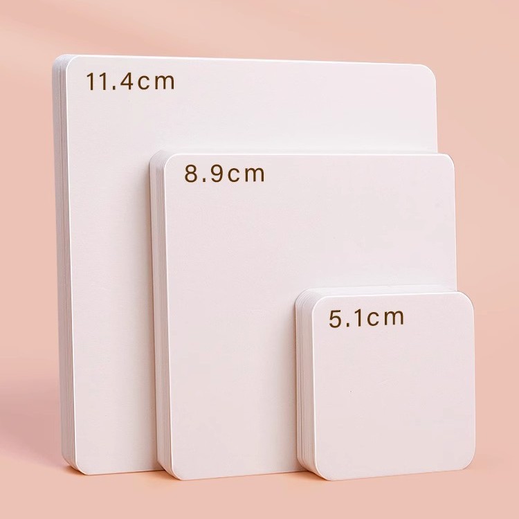 Tarjeta postal de papel de acuarela 300g engrosada pintura de arte cuadro tarjeta de papel de dibujo medio pulpa de madera gruesa tarjeta en blanco