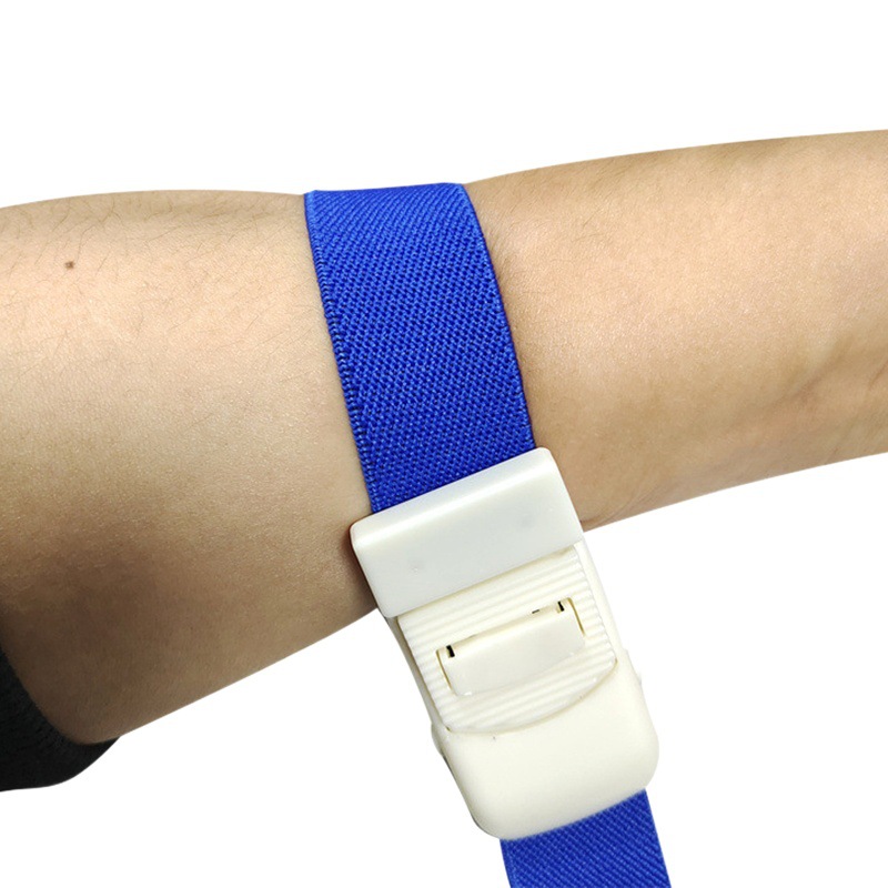Torniquete de emergencia con broche, banda elástica ABS, para presión arterial o primeros auxilios, empaque individual, portátil para exteriores