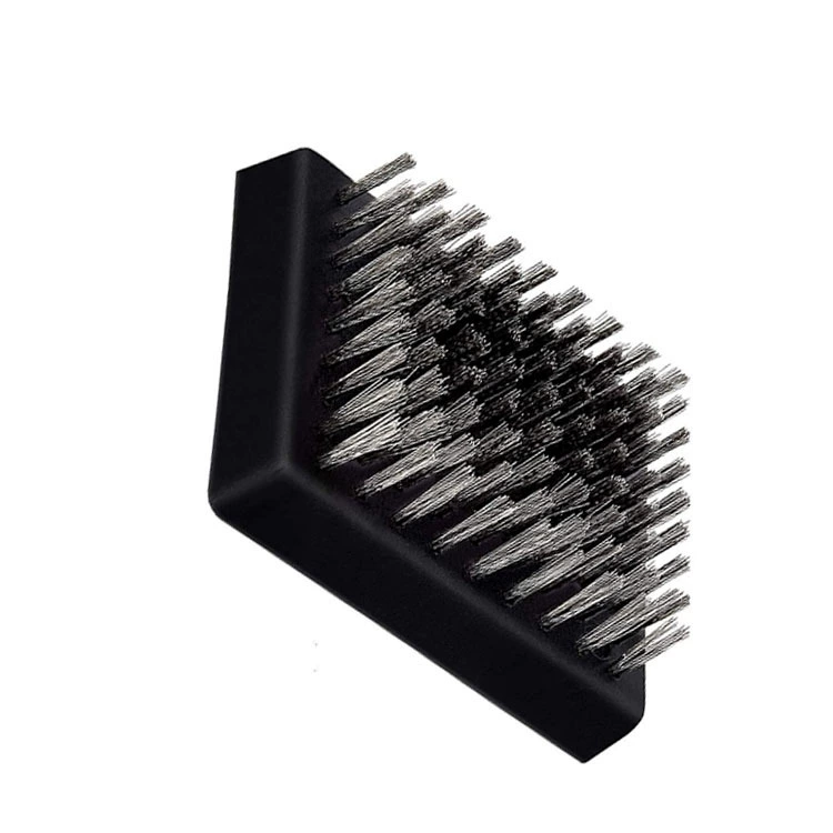 Трансграничная проволочная щетка для барбекю из нержавеющей стали, щетка для чистки, инструменты для барбекю, портативная щетка для барбекю на открытом воздухе, аксессуары для щетки для барбекю