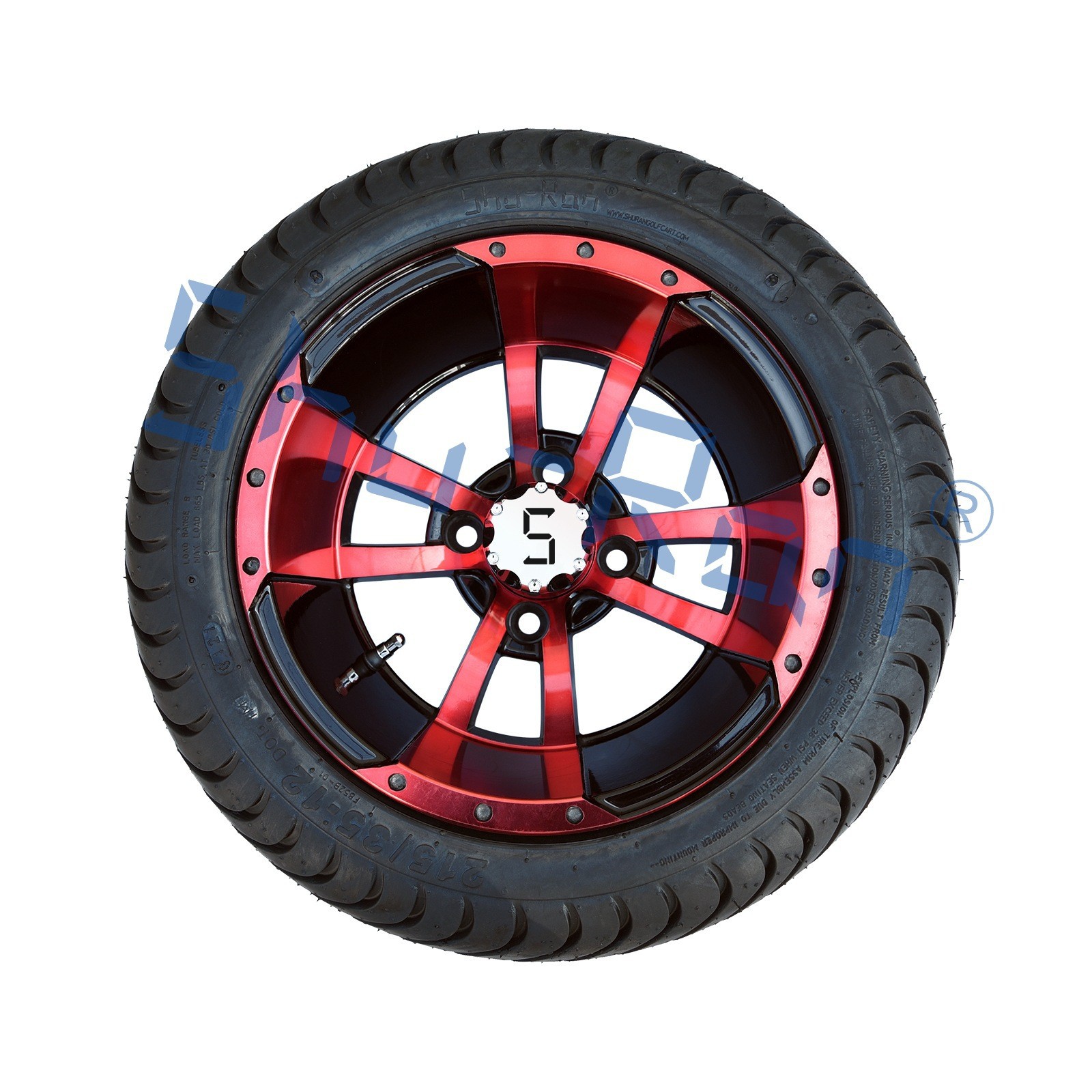 【厂家直供】215-35-12轮毂配色高尔夫球车配件轮胎真空胎电动车