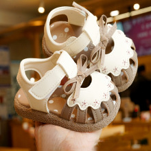 学步鞋夏季凉鞋初学者女宝宝鞋子1-2岁婴儿鞋子软底防滑小公主