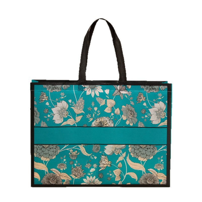 Bolsas no tejidas retro, bolsas de compras portátiles clásicas, bolsas de promoción para llevar, impresión en color, bolsas de embalaje laminadas, lugar de impresión