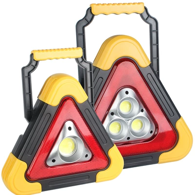 tripod warning light car: Warning sign