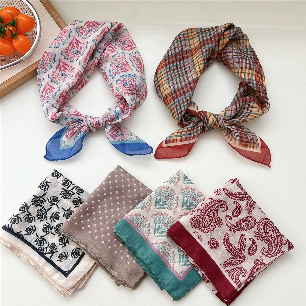 Осенний платок-бандана для фотосессий, стиль корейской милытел Neck Scarf & Decor Scarf для нарядов и фотографий