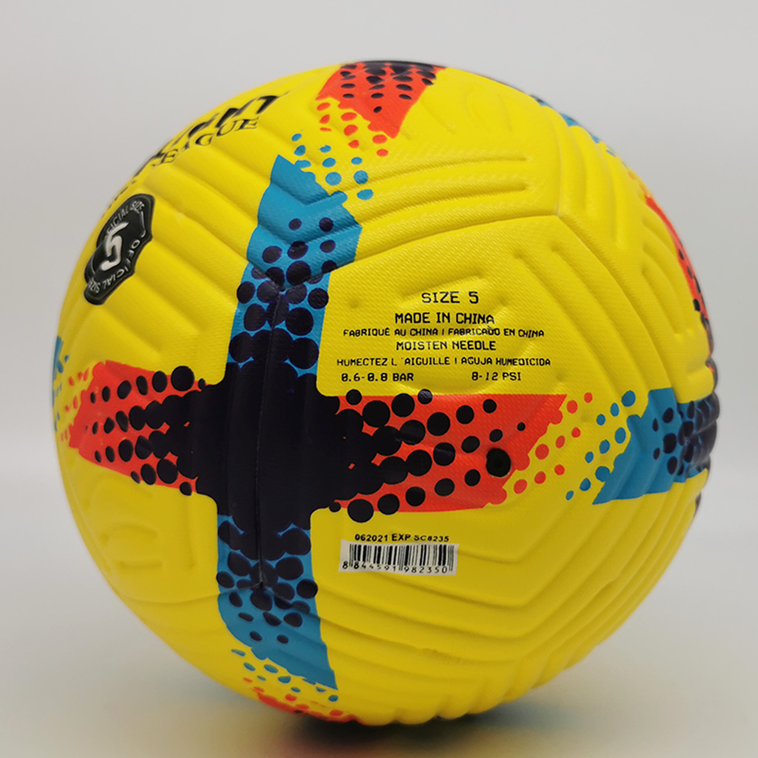 Nuevo número 5 Copa del Mundo de fútbol Copa de Europa Copa América Liga de Campeones con el mismo pegado pu adhesivo número 4 fútbol transfronterizo