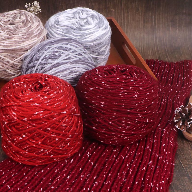 雪花绒围巾线多股情人棉毛线手工编织diy粗毛线团棒针线帽子线