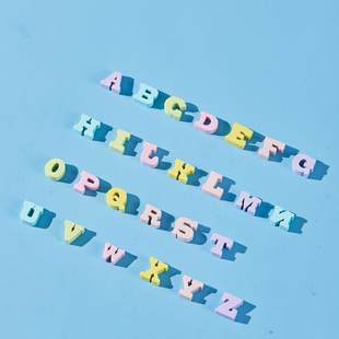 Eraser Small Mini English Letters Crumb-free and Leaves No Traces Kidsren's Cute Cartoon Mini Eraser Barrel