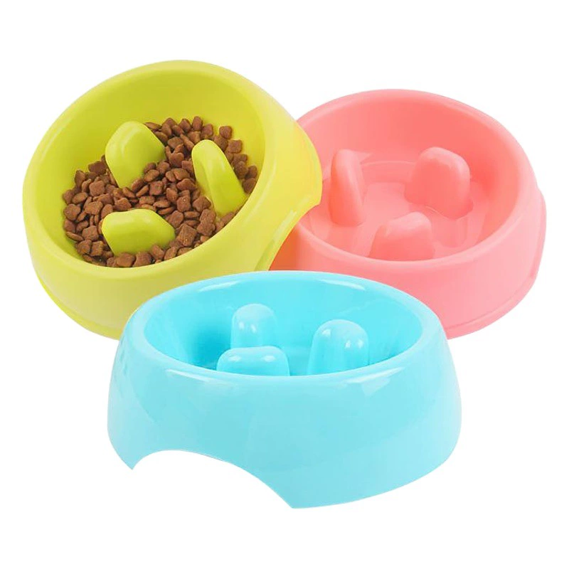 Миска для домашних животных, миска для кошек, миска для медленной еды для домашних животных, утолщенная миска для собак, товары для домашних животных, корм для домашних животных, оптовая продажа