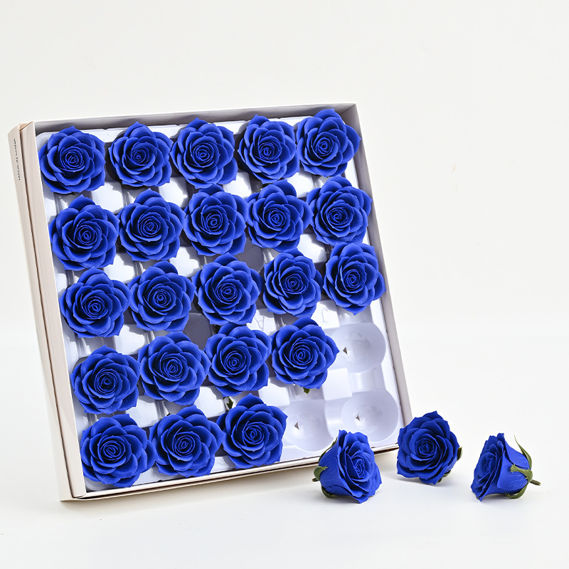 Flor de jabón orgullo rosa siete capas florista DIY material de paquete floral material de paquete floral flores de jabón inmortales