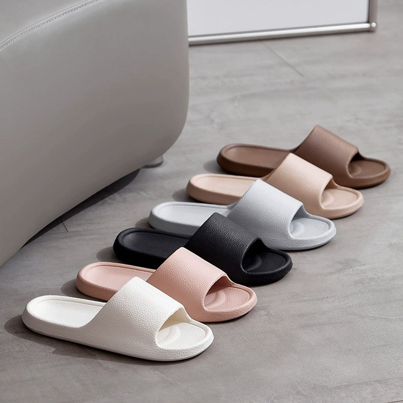 2025 New Style Slippers with a Stepping-On-Clouds Feel for Men, Summer Non-Slip Bathroom Outdoor Wear Eva Sandals for Women, Indoor Home Use