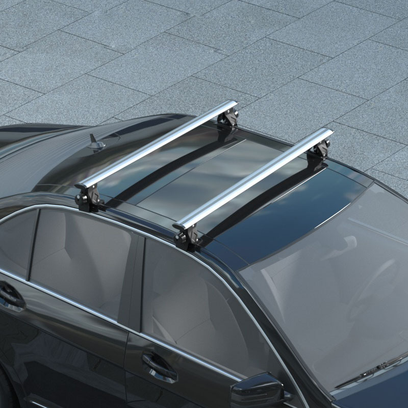 Factory Direct Sales Universal Car Luggage Rack Aluminum Alloy Tiger Claw Crossbar Roof Rack Heavy-Duty Crossbar Rack