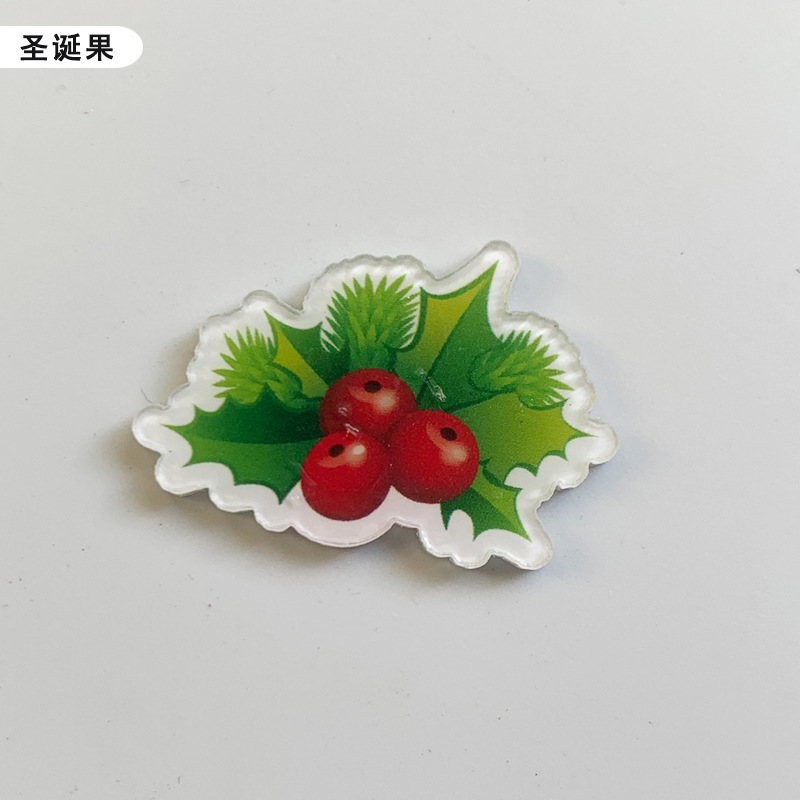 クリスマスアクリルステッカー漫画子供手作りdiy携帯ケースクリーム材料アクセサリー雪だるま|undefined