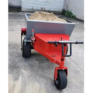 小型座驾式充砂梳草机 电动足篮高尔夫球场冲砂机 运动草场冲砂机