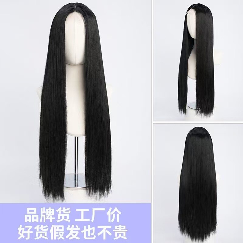 High-Temperature Synthetic Fiber Corn Silk Wig with Inward Curls, Ancient Style Hanfu Cosplay Versatile Full Head Wig with Front Lace High-Temperature Synthetic Fiber Corn Silk Wig with Inward Curls, Ancient Style Hanfu Cosplay Versatile Full Head Wig with Front Lace