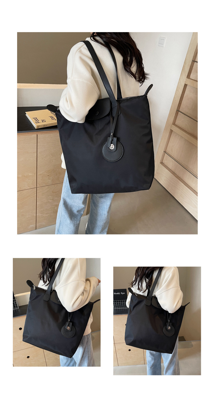 New large capacity Oxford cloth dragon bags Xiang tote commuting armpit versatile shoulder bag for going out_voghion.com