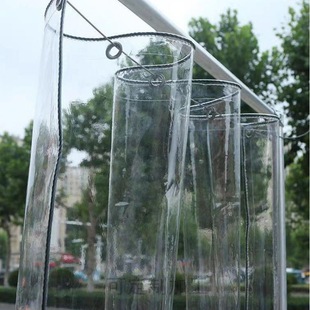 Transparent Rainproof Cloth, Rainproof Cloth, Waterproof Cloth, Waterproof and Sunscreen, Thickeneded Tarpaulin, Windproof Balcony Rainproof Cloth