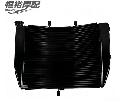 radiator assembly, Water tank - zx-6r-636-2007-2008-applicable-aluminum-black