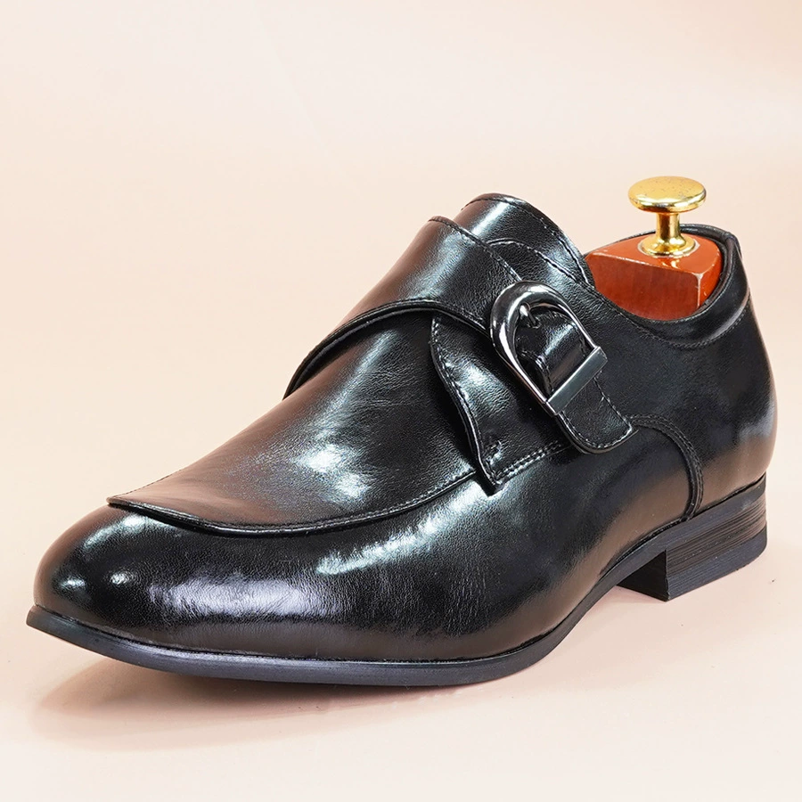 2025 новая кожаная обувь мужская бизнес-обувь повседневная обувь с рисунком крокодил мужская британская мода корейская обувь