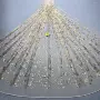花型洒金lc3112网纱喷金