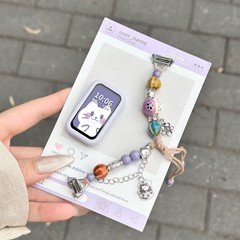 Huawei ブレスレット 10 ストラップ 9 ビーズインブレスレット 8 プレミアム NFC ブレスレット 9/10 リストバンドに適したラッキーキャット