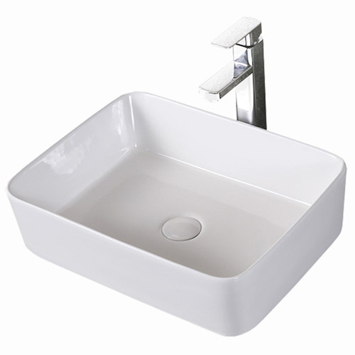 Square pedestal mini wash basin ceramic face basin single basin bathroom vanity sink balcony basin project item