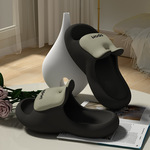 拖鞋女士夏季2024新款外穿厚底可爱兔子室内居家防滑凉拖女不臭脚