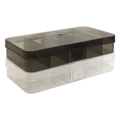 Outdoor Fishing Tackle Wholesale Lure Box Plastic Small 5-Compartment Box Transparent Fishing Gear Box Accessory Box Tool Box