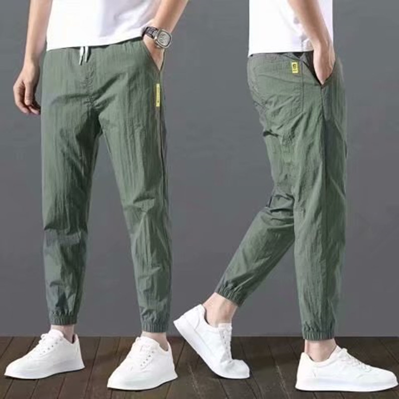 카키 (아이스 실크 팬츠)