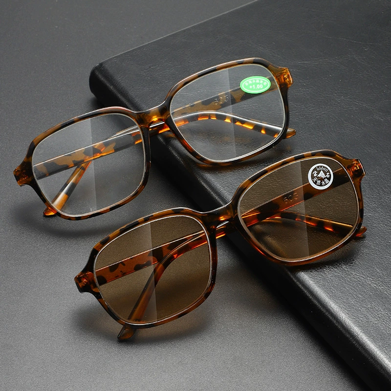 Хрустальные очки, стильные и привлекательные солнцезащитные очки с большой оправой, ретро-модные очки для чтения, защита от ультрафиолета, очки для пожилых людей, каменные очки.