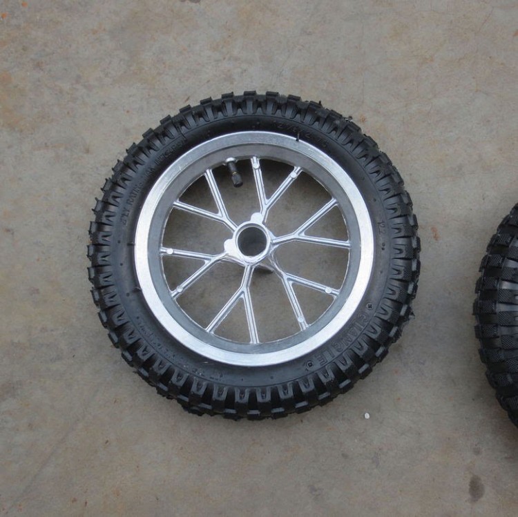 Mini motorcycle accessories 49CC Little Apollo 12 1/2X2.75 off-road tire with wheel hub