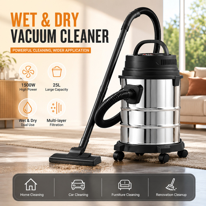 Cross-Border Vacuum Cleaner, Wet and Dry Blowing Industrial Vacuum Cleaner, Large Capacity Household Cleaning Vacuum Cleaner, Large Suction Power, Seam Cleaning Vacuum Cleaner Cross-Border Vacuum Cleaner, Wet and Dry Blowing Industrial Vacuum Cleaner, Large Capacity Household Cleaning Vacuum Cleaner, Large Suction Power, Seam Cleaning Vacuum Cleaner