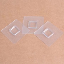 强力贴免打孔贴片万能胶贴纸巾盒置物架备用无痕固定拖把夹贴片方