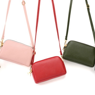 Universal capacious one-shoulder bag, wallet with zipper