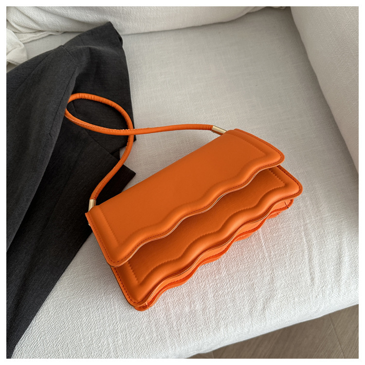 302g Weight Sewing Thread Fashion Element Flip Cover Closure Type Single Shoulder Strap Strap Type Square Bag Bags Type Casual Occasion Pu Leather Material Solid Color Pattern All Seasons Season Women's Gender Streetwear Style Square Shape Small Size Women's Small Pu Leather Solid Color Streetwear Sewing Thread Square Flip Cover Square Bag 19