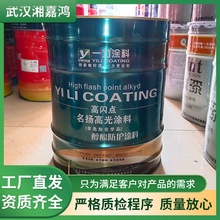 一力涂料 高光消防管涂料 管道栏杆铁门门窗防护 防锈油漆 金属漆