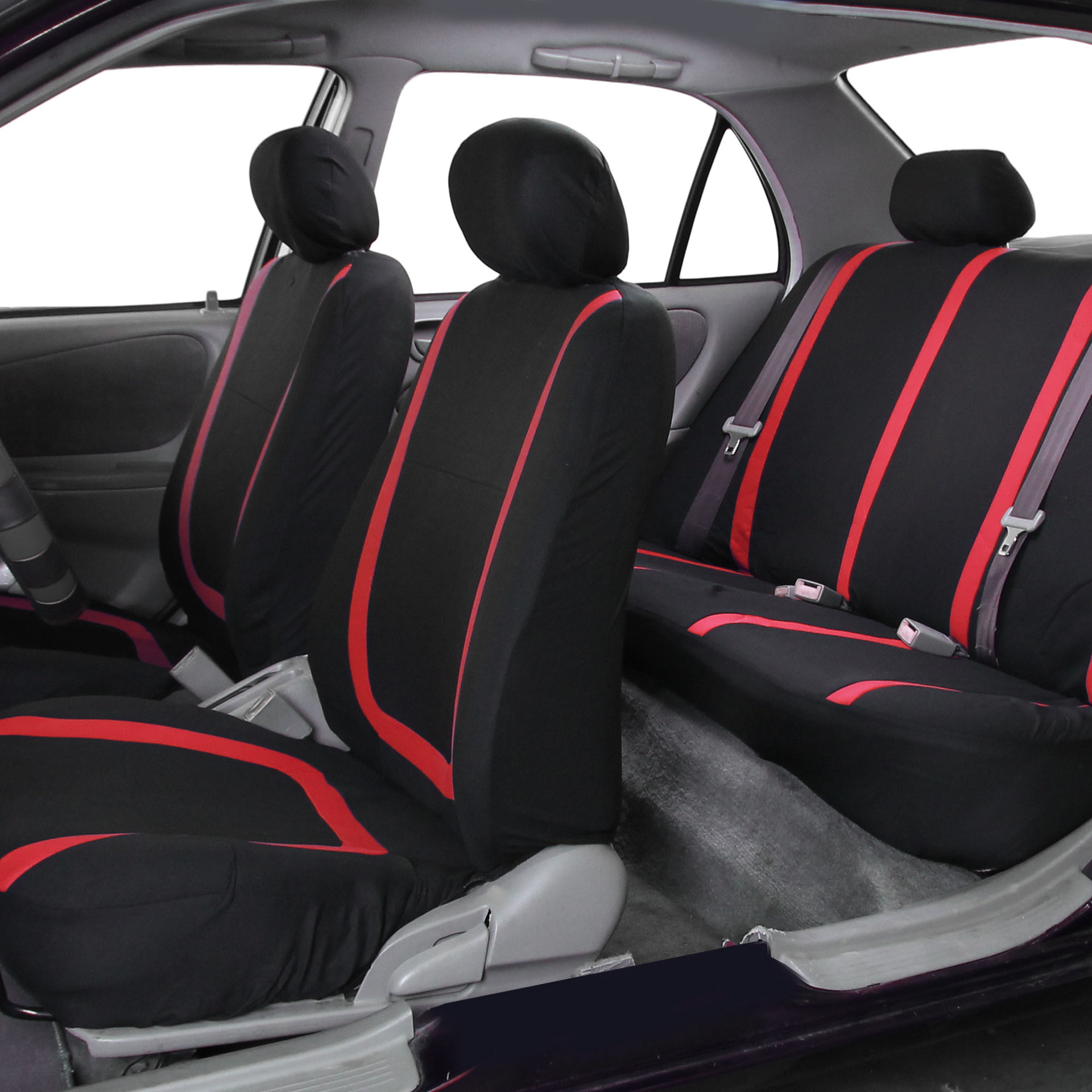 General Motors Five-Seater Polyester Fiber Patchwork Car Seat Covers for Export to Russia, Mexico, and the United States