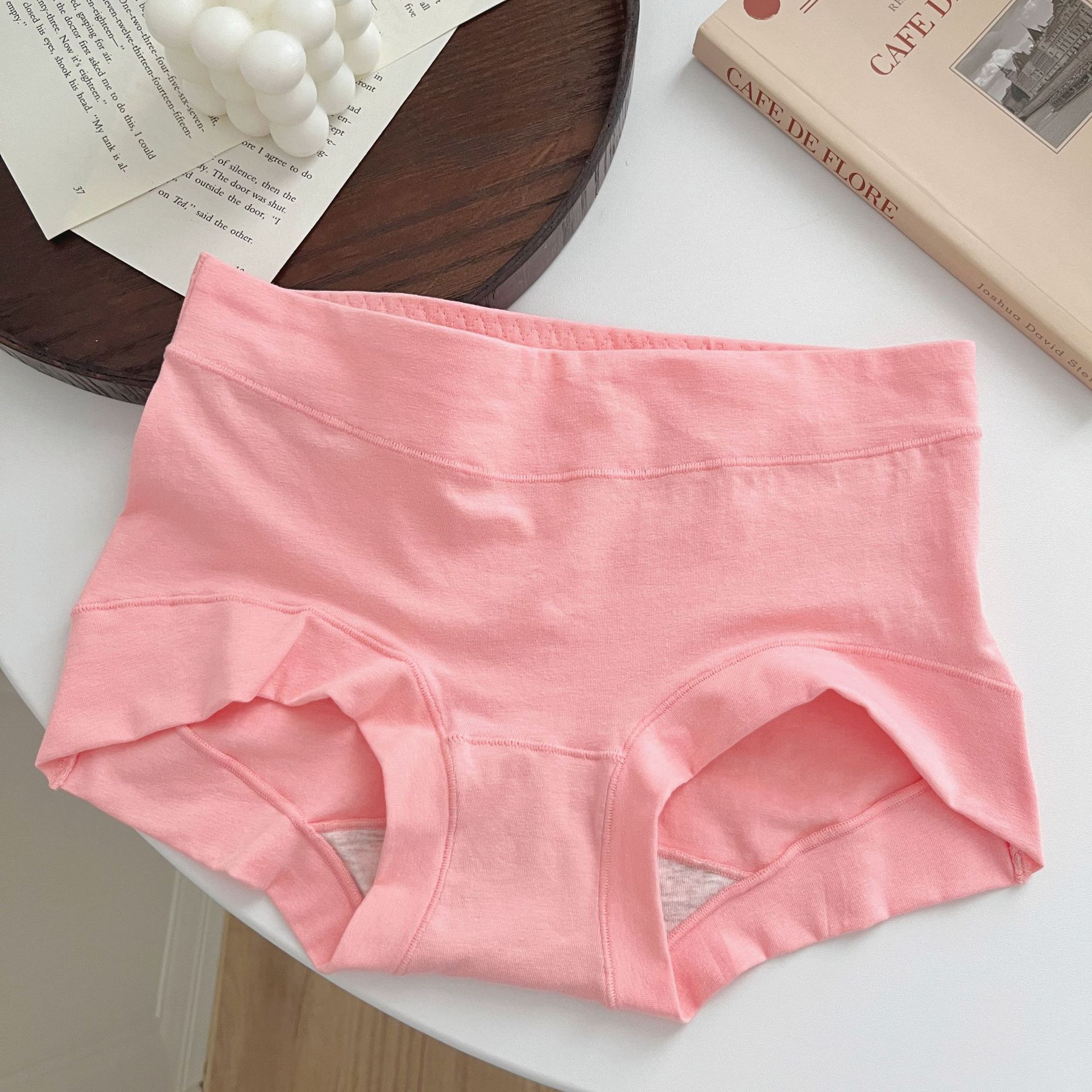 Pantalones de algodón básicas simples de ángulo plano de dama cómodas y versátiles, pantalones de pantalonada de mujer de tamaño grande