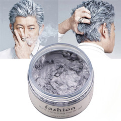 Cross-border foreign trade pretty cowry grandmother gray hair mud one-time hair dye colored hair mud hair wax hair cream