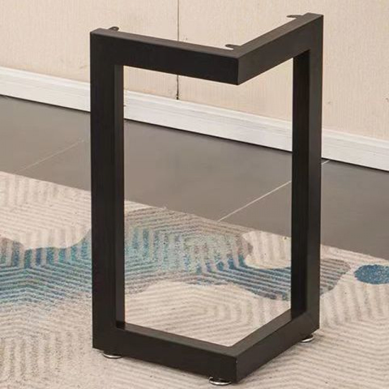 블랙 가로 30 세로 72 (더블 V자형) 싱글 북 식탁다리