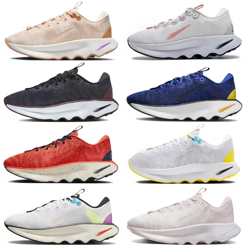 Foreign Trade Motiva Wave Women's Shoes, Comfortable and Versatile, Simple and Fashionable Low-Top Walking Shoes, Marathon Running Sports Shoes