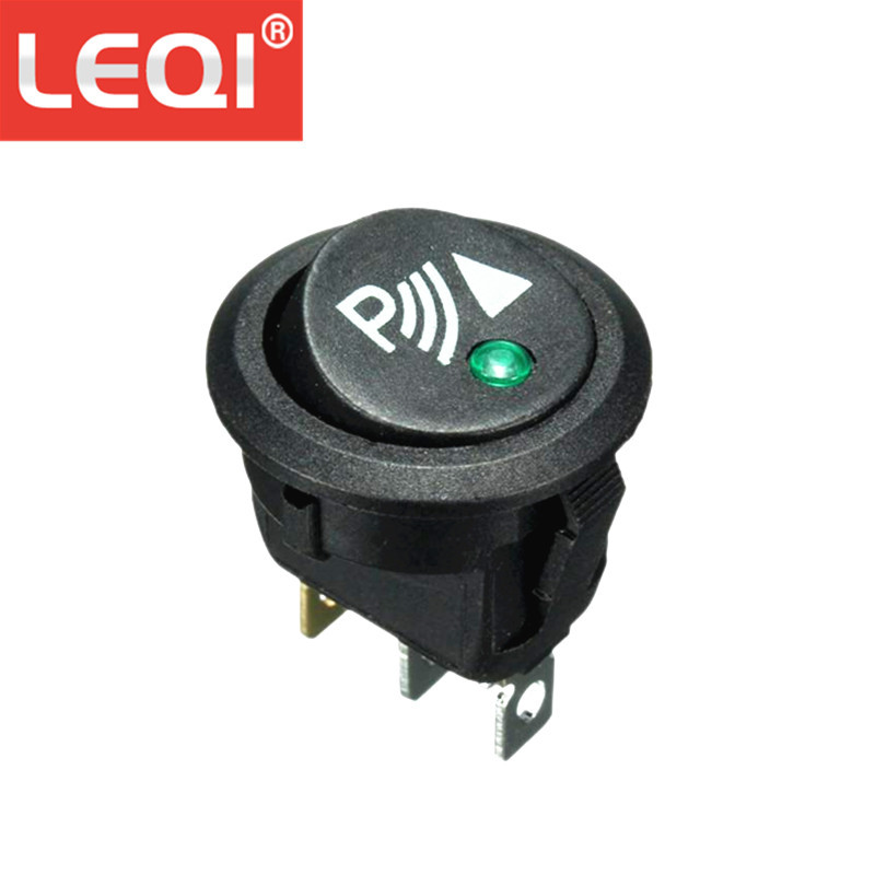 船型开关 LED翘板开关 12V 24V 220V 猫眼开关 12V汽车蓝色开关