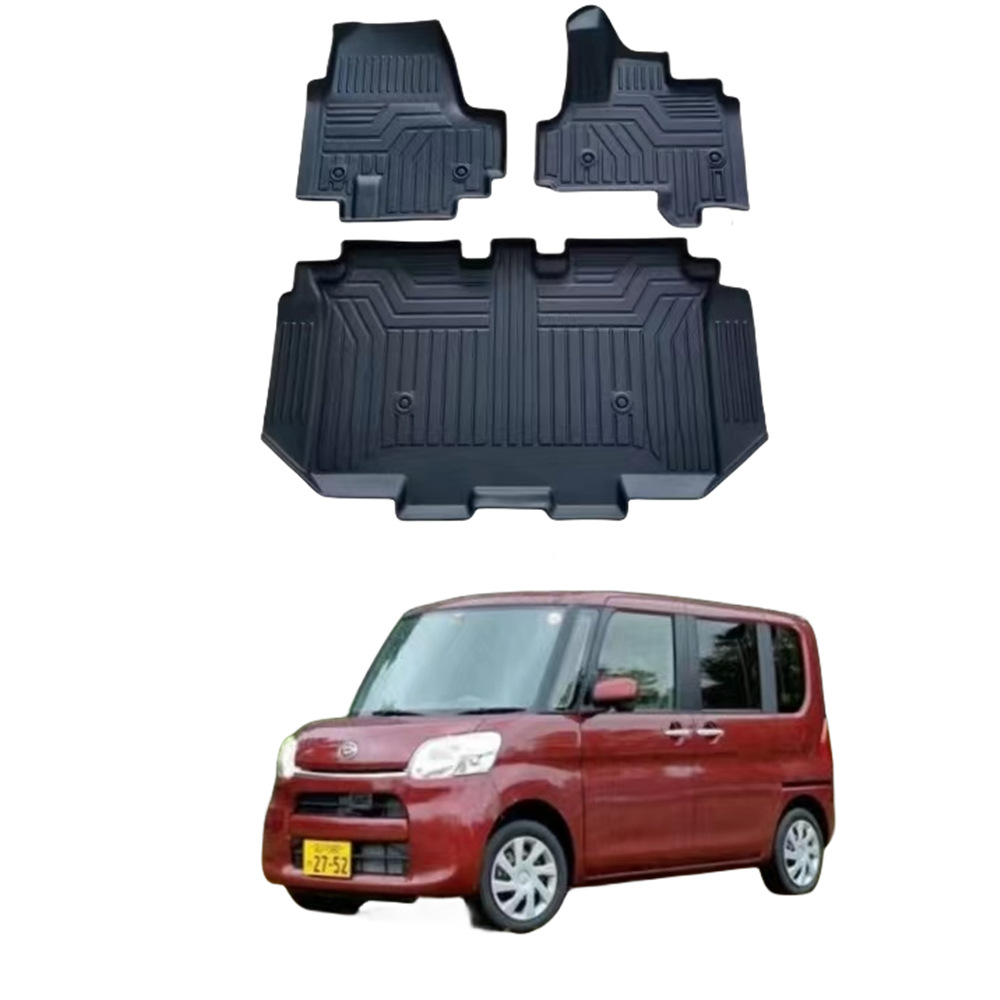 Estera impermeable del pie del coche de la TPE para el timón derecho Honda N-BOX JF3/JF4 Japón Hong Kong coche especial