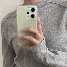 淡绿色适用oppo/reno14手机壳reno14pro防摔RENO12PRO/A3PRO/K12X