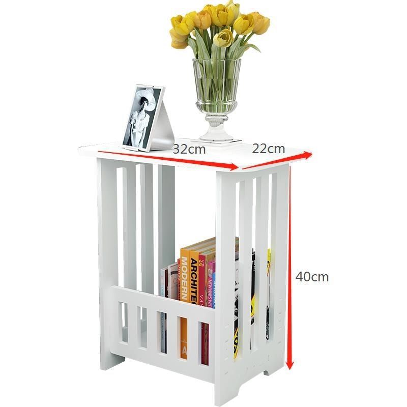 Moderno y simple mesa de cabecera nórdica, armario de dormitorio, pequeño armario junto a la cama, simple sala de estar, mesa cuadrada creativa