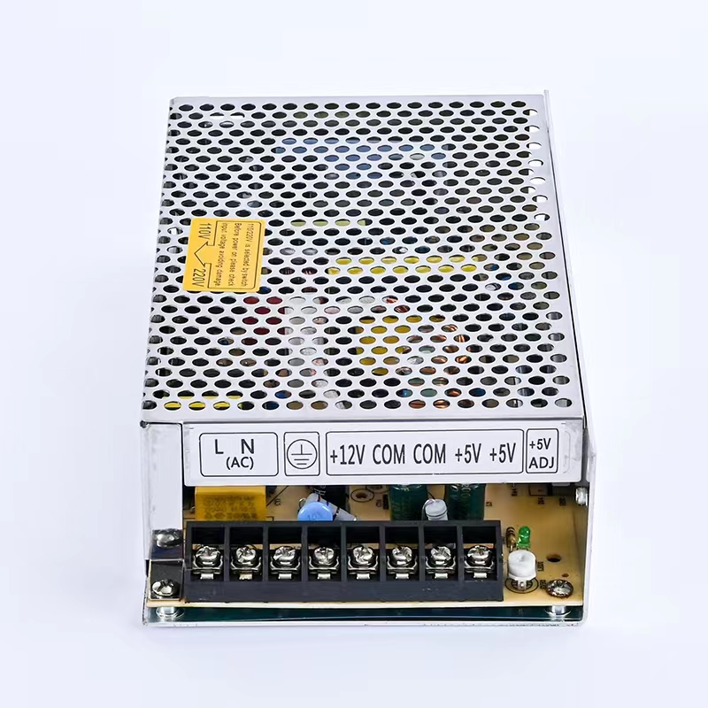 Fuente de alimentación de conmutación de doble salida positiva y negativa 5V 12V 24V voltaje de múltiples grupos dos grupos de circuitos D - 30 / 50 / 60 / ABC Mingwei