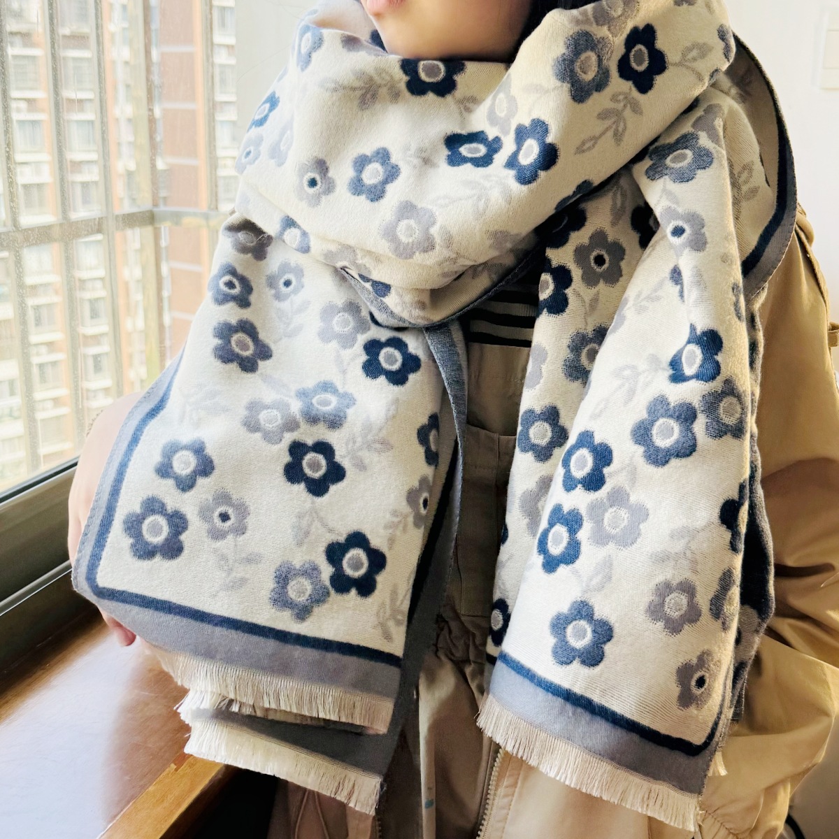 꽃-라이트 블루