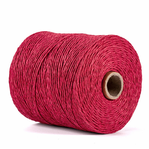 300M raffia thread paper rope hook handbag hat bag handmade diy weaving colorful environmentally friendly double-stranded paper rope