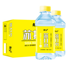0糖苏打水果味饮料350ml/瓶一整箱0卡糖0脂无汽矿泉水饮品代发